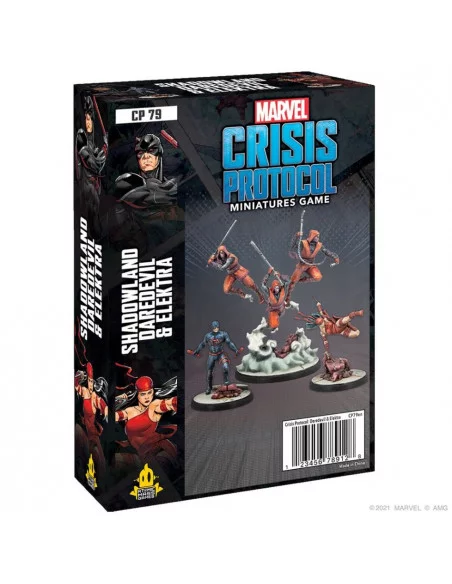 es::Marvel Crisis Protocol: Shadowland Daredevil & Elektra (Inglés)