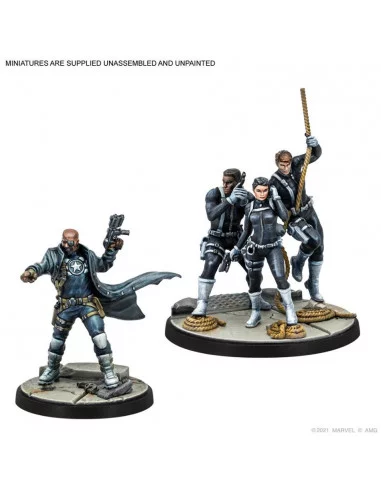 es::Marvel Crisis Protocol: Nick Fury Jr. & SHIELD Agents (Inglés)