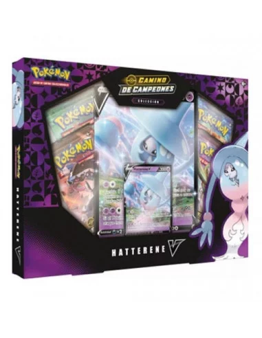 es::Pokémon JCC: Caja Colección Hattrene Espada y Escudo Camino de Campeones