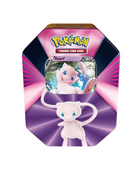 es::Pokémon Spring Tin 2021 Lata Mew Fuerza V