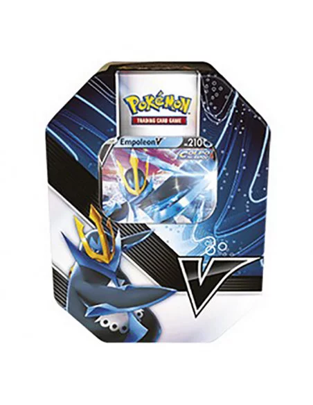 es::Pokémon Summer Tin 2021 Lata Empoleon Fuerza V