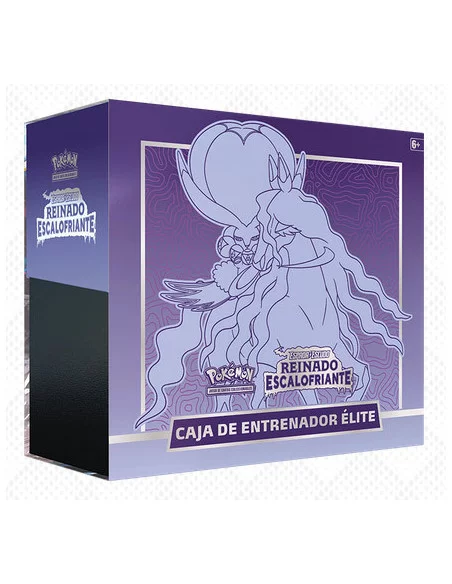 es::Pokémon Espada y Escudo 6: Reinado Escalofriante Caja de Entrenador Élite Calyrex Jinete espectral