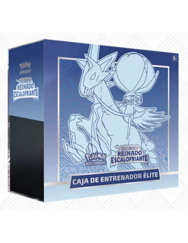 es::Pokémon Espada y Escudo 6: Reinado Escalofriante Caja de Entrenador Élite Calyrex Jinete glacial