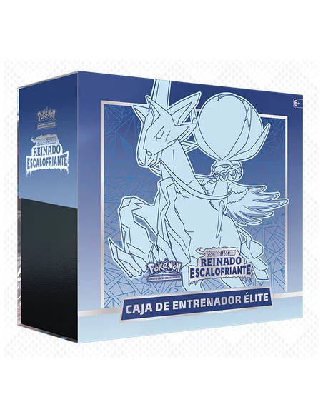 es::Pokémon Espada y Escudo 6: Reinado Escalofriante Caja de Entrenador Élite Calyrex Jinete glacial