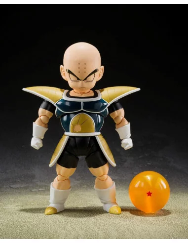 es::Dragon Ball Z Figura S.H. Figuarts Krillin (Battle Clothes) 11 cm