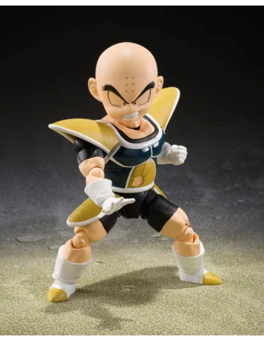 es::Dragon Ball Z Figura S.H. Figuarts Krillin (Battle Clothes) 11 cm