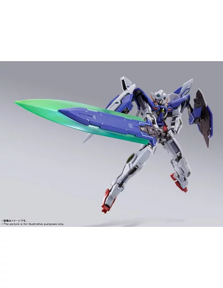 es::Mobile Suit Gundam 00 Revealed Chronicle Figura Diecast Metal Build Gundam Devise Exia 18 cm

