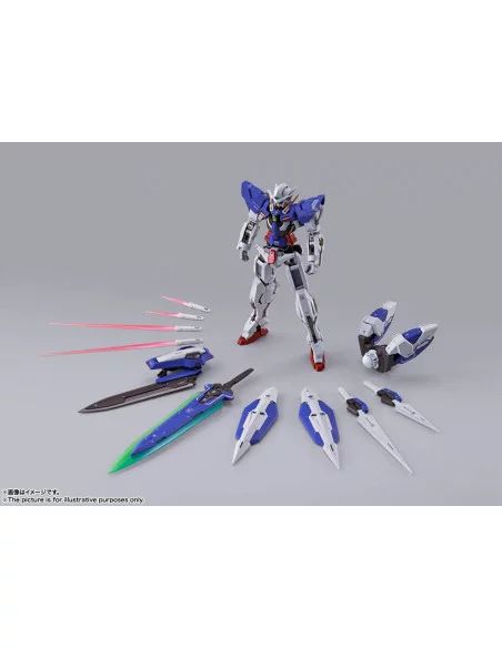 es::Mobile Suit Gundam 00 Revealed Chronicle Figura Diecast Metal Build Gundam Devise Exia 18 cm

