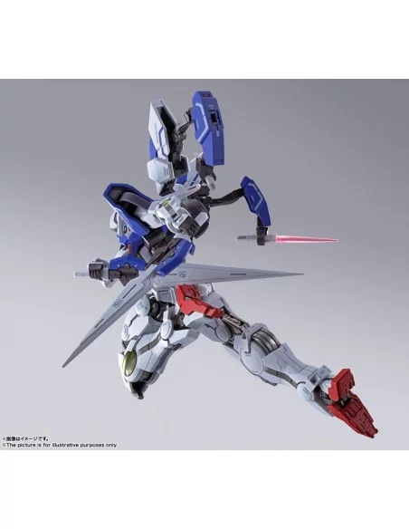 es::Mobile Suit Gundam 00 Revealed Chronicle Figura Diecast Metal Build Gundam Devise Exia 18 cm

