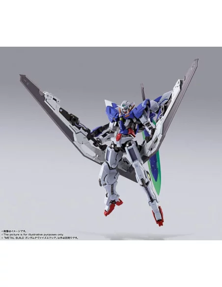 es::Mobile Suit Gundam 00 Revealed Chronicle Figura Diecast Metal Build Gundam Devise Exia 18 cm


