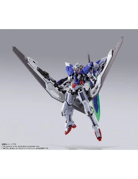 es::Mobile Suit Gundam 00 Revealed Chronicle Figura Diecast Metal Build Gundam Devise Exia 18 cm

