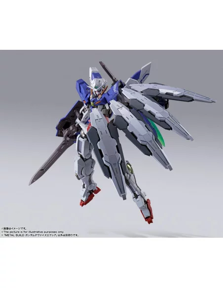 es::Mobile Suit Gundam 00 Revealed Chronicle Figura Diecast Metal Build Gundam Devise Exia 18 cm

