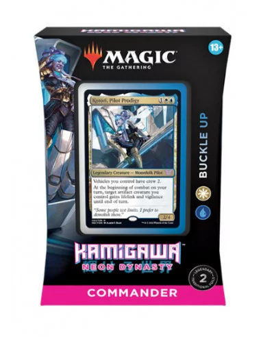 es::Magic Kamigawa Neon Dynasty - Buckle up Commander Deck (Inglés)