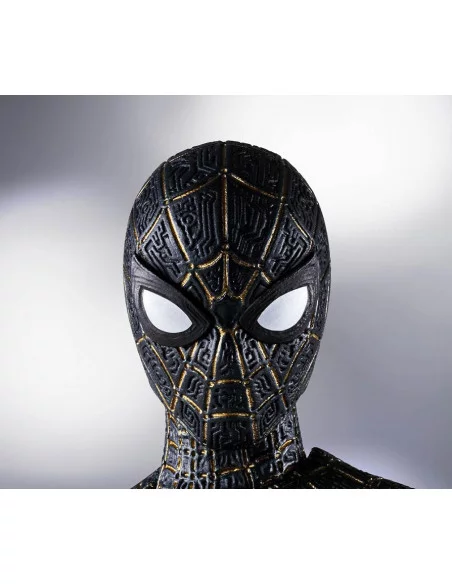 es::Spider-Man: No Way Home Figura S.H. Figuarts Spider-Man Black & Gold Suit (Special Set) 15 cm