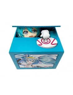 es::Hatsune Miku GT Project Hucha PVC Racing Miku 2021 Ver. Chatting Bank 007 12 cm 
