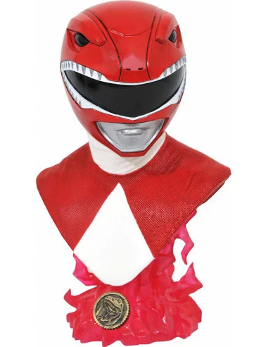 es::Mighty Morphin Power Rangers legends in 3D Busto 1/2 Red Ranger 