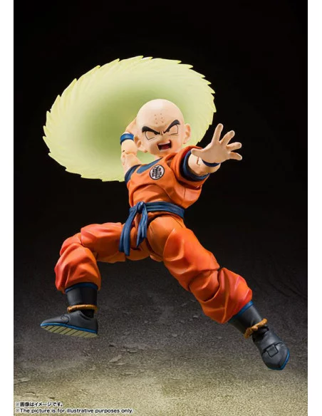 es::Dragon Ball Z Figura S.H. Figuarts Krillin Earth's strongest man 12 cm es::Dragon Ball Z Figura S.H. Figuarts Krillin Earth's strongest man 12 cm