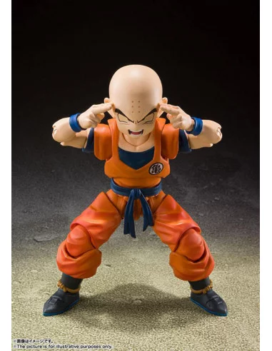 es::Dragon Ball Z Figura S.H. Figuarts Krillin Earth's strongest man 12 cm