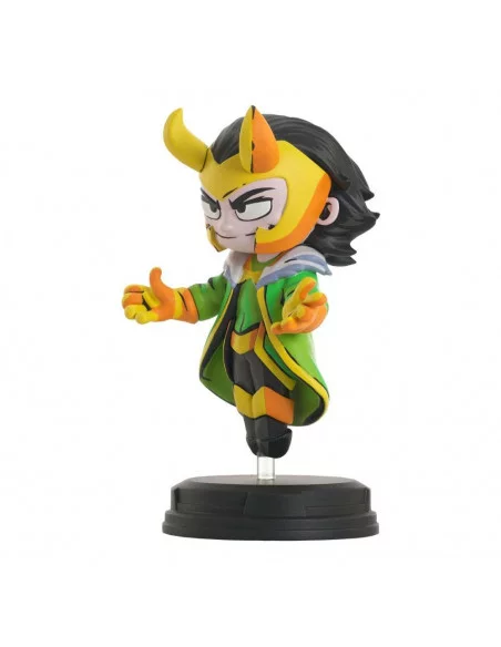 es::Marvel Animated Estatua Loki 10 cm