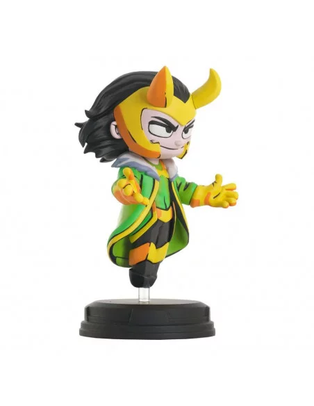 es::Marvel Animated Estatua Loki 10 cm