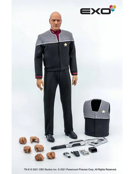 es::Star Trek: Primer Contacto Figura 1/6 Captain Jean-Luc Picard 30 cm