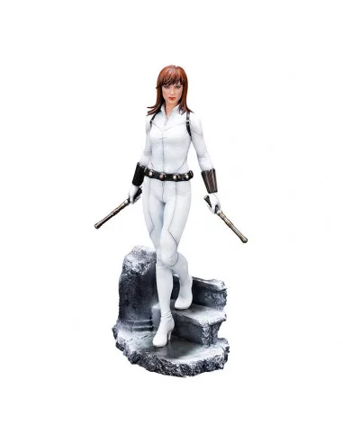 es::Marvel Universe ARTFX Premier Estatua PVC 1/10 Black Widow White Costume Limited Edition 21 cm