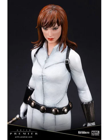 es::Marvel Universe ARTFX Premier Estatua PVC 1/10 Black Widow White Costume Limited Edition 21 cm