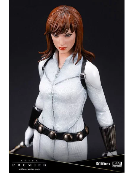 es::Marvel Universe ARTFX Premier Estatua PVC 1/10 Black Widow White Costume Limited Edition 21 cm