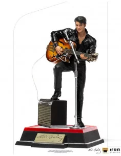 es::Elvis Presley Estatua 1/10 Art Scale Deluxe Art Scale Comeback Special 23 cm