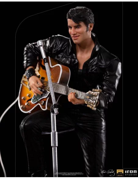 es::Elvis Presley Estatua 1/10 Art Scale Deluxe Art Scale Comeback Special 23 cm