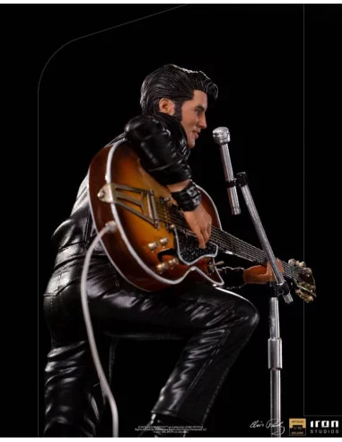 es::Elvis Presley Estatua 1/10 Art Scale Deluxe Art Scale Comeback Special 23 cm