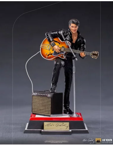 es::Elvis Presley Estatua 1/10 Art Scale Deluxe Art Scale Comeback Special 23 cm