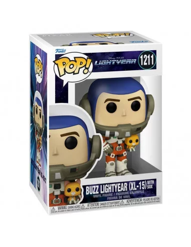es::Lightyear Funko POP! Buzz Lightyear w/Sox (XL-15 Suit) 9 cm