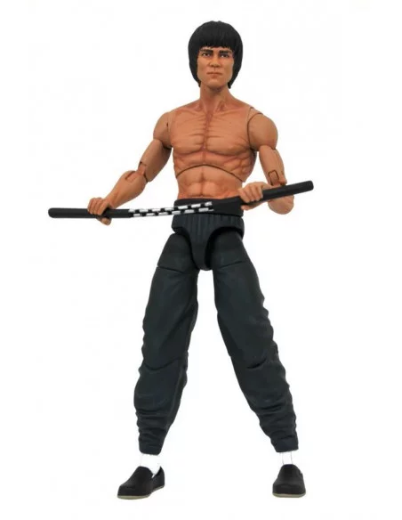 es::Bruce Lee VHS Figura Bruce Lee SDCC 2022 18 cm