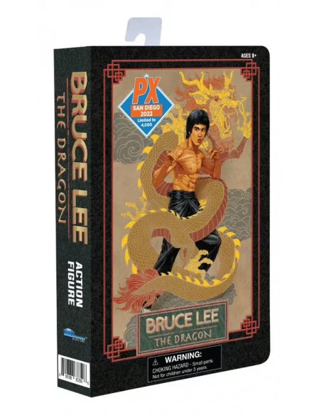 es::Bruce Lee VHS Figura Bruce Lee SDCC 2022 18 cm