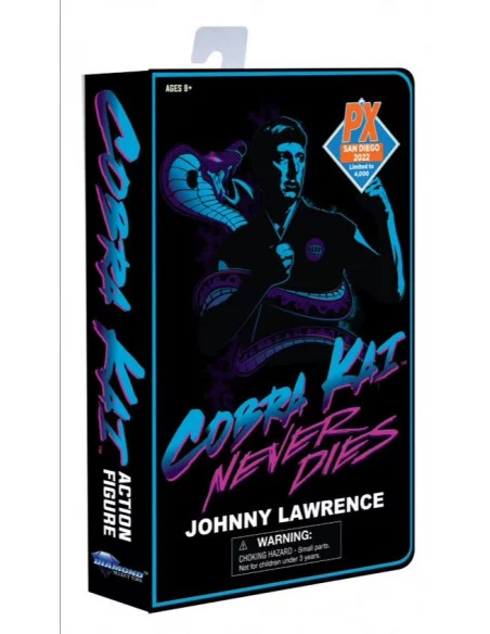 es::Cobra Kai VHS Figura Johnny Lawrence SDCC 2022 18 cm