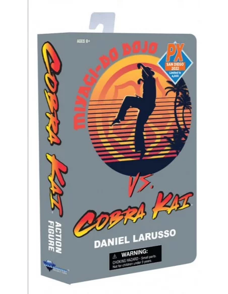 es::Cobra Kai VHS Figura Daniel LaRusso SDCC 2022 18 cm