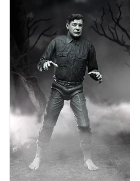 es::Universal Monsters Figura Ultimate The Wolf Man (Black & White) 18 cm