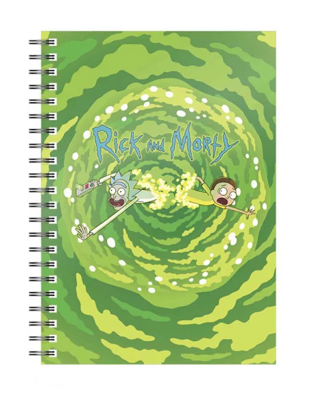 es::Rick y Morty libreta espiral Portal