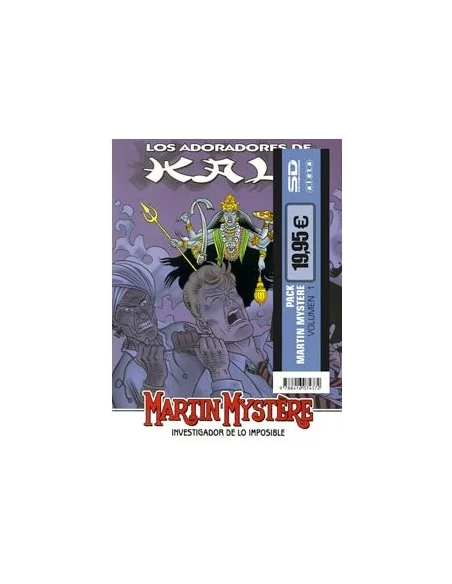 es::Pack Aleta. Martin Mystere 1: Los adoradores de Kali + ¡Nautilus!