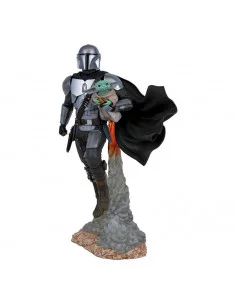 es::Star Wars The Mandalorian Milestones Estatua 1/6 The Mandalorian & The Child 41 cm 
