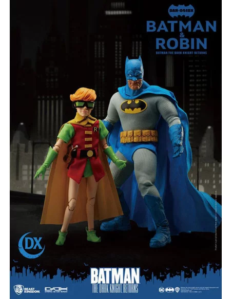 es::Batman The Dark Knight Returns Figuras Dynamic 8ction Heroes 1/9 Batman & Robin 21 - 16 cm