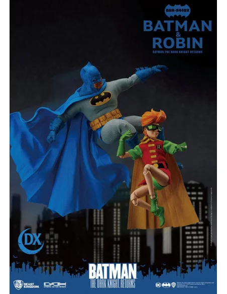es::Batman The Dark Knight Returns Figuras Dynamic 8ction Heroes 1/9 Batman & Robin 21 - 16 cm