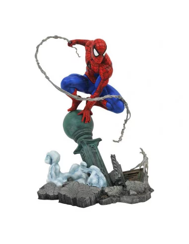 es::Marvel Comic Gallery Estatua Spider-Man Lamppost 25 cm