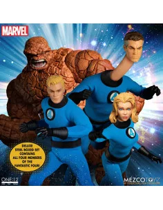 es::Marvel Universe Figuras Fantastic Four One:12 Collective Deluxe Steel Box 16 cm 2