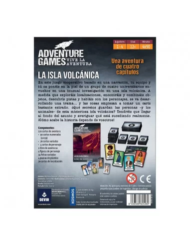 es::Adventure Games: La isla volcánica