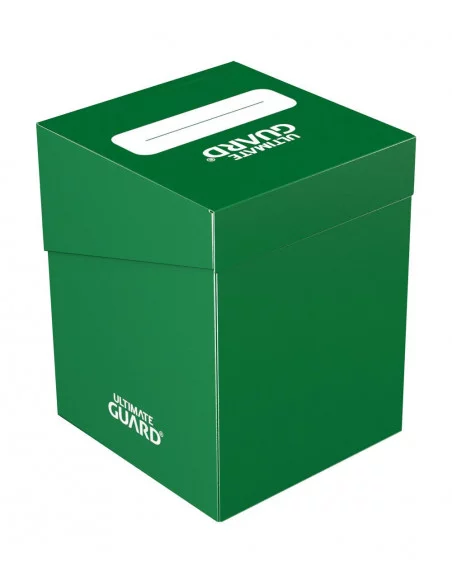 es::Ultimate Guard Deck Case 100+ Caja de Cartas Tamaño Estándar Verde