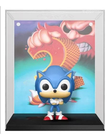 es::Sonic the Hedgehog 2 Funko POP! Game Cover - Sonic heo Exclusive 9 cm