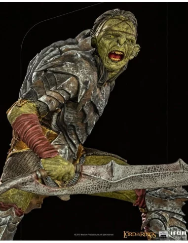 es::El Señor de los Anillos Estatua 1/10 BDS Art Scale Swordsman Orc 16 cm