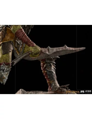 es::El Señor de los Anillos Estatua 1/10 BDS Art Scale Swordsman Orc 16 cm